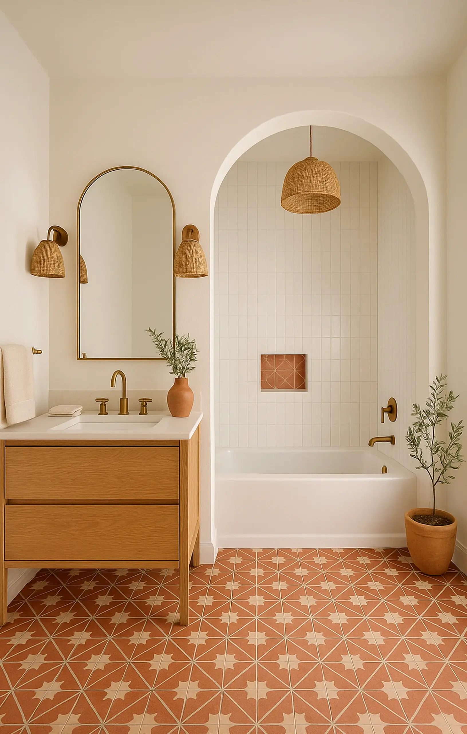 Earthy greenhouse corner frames the garden edge with order, making the scene feel comfortable in daily use.