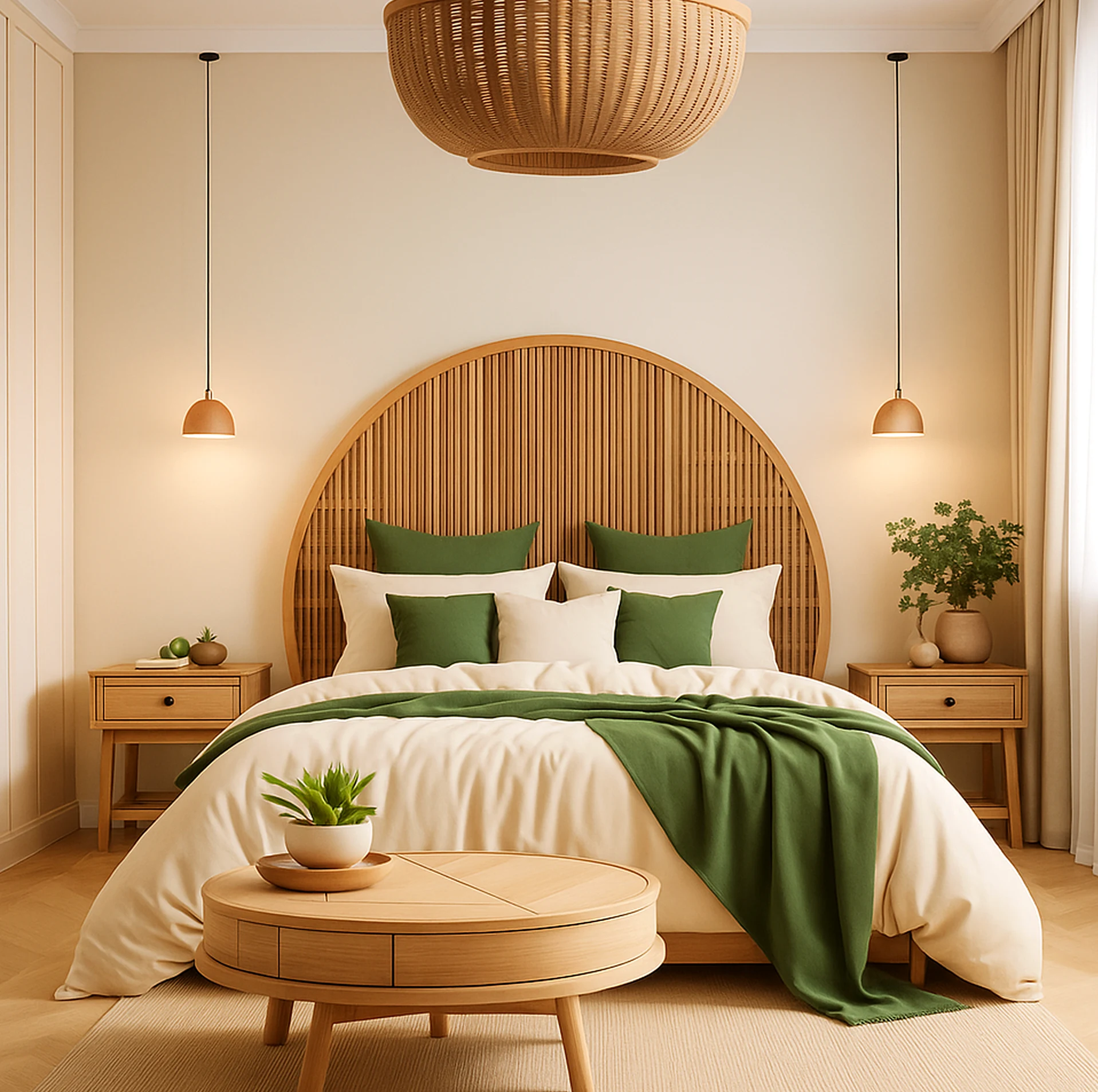 Tactile lamp detail anchors the backdrop with depth, giving the view a mood that feels ready for quiet use.