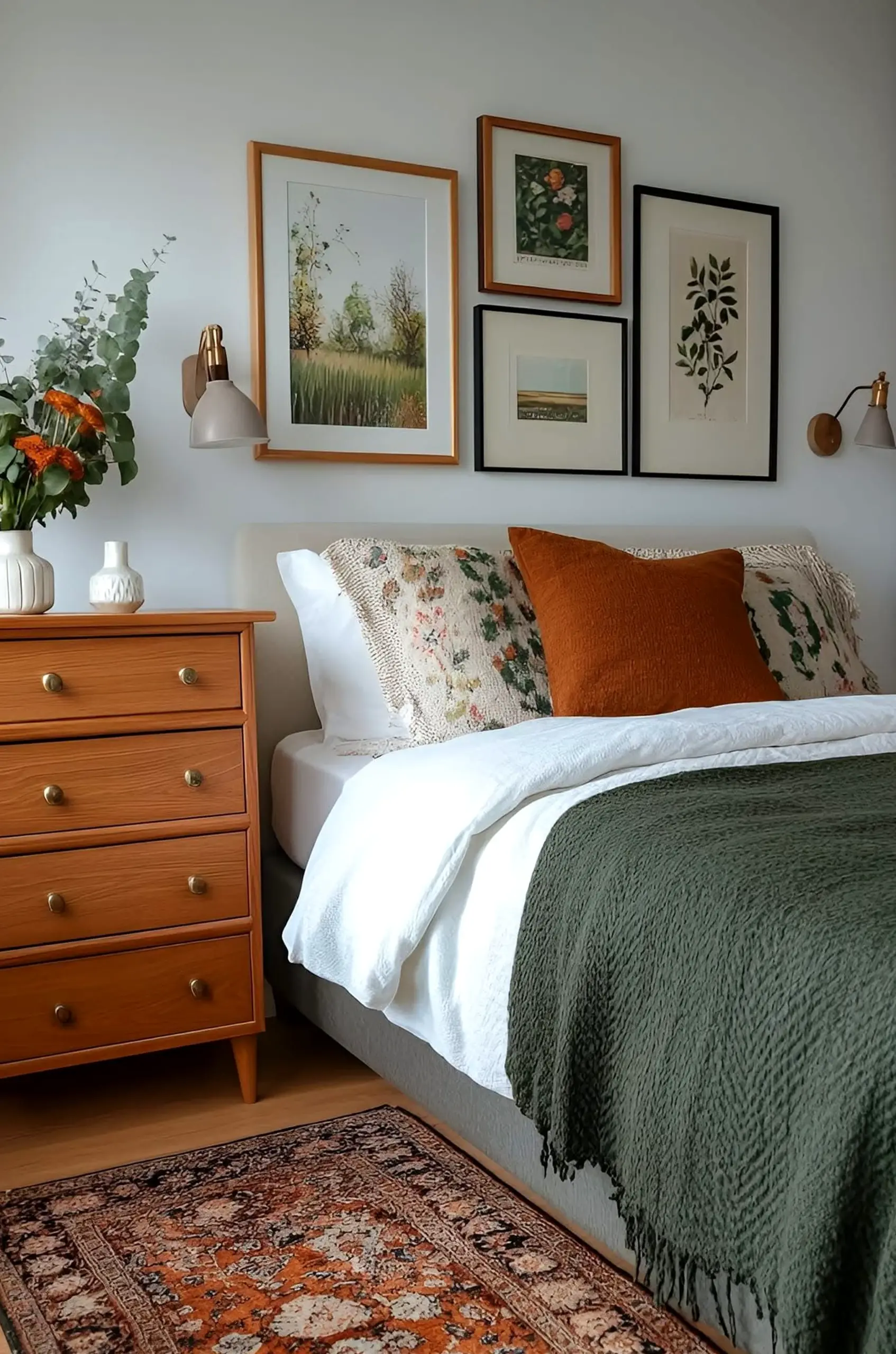 Inviting colorful passage anchors the view with contrast, giving the view a mood that feels fresh and intentional.