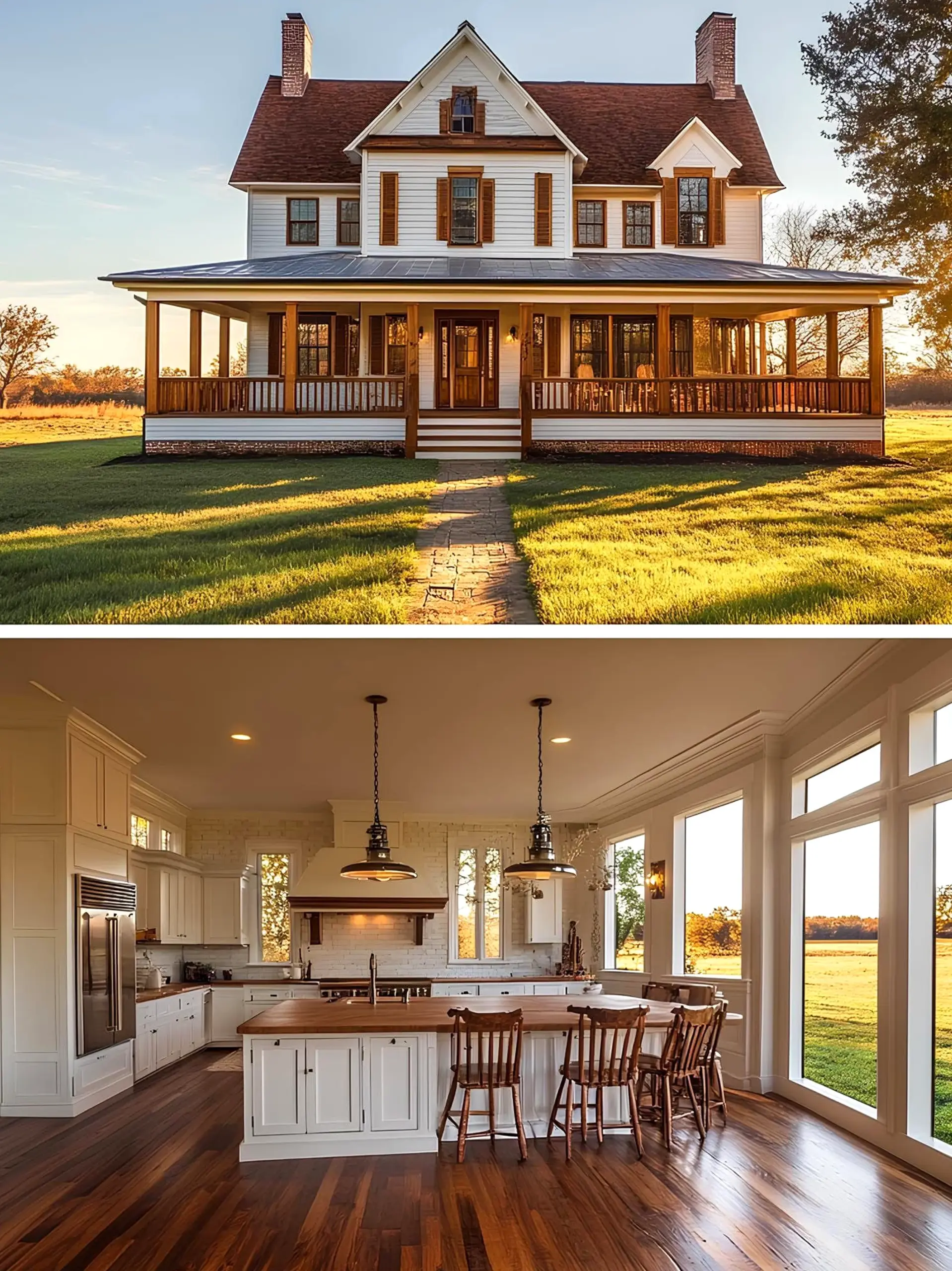 Soft tile detail adds contrast across the view, giving the decor a finish that feels warm without clutter.