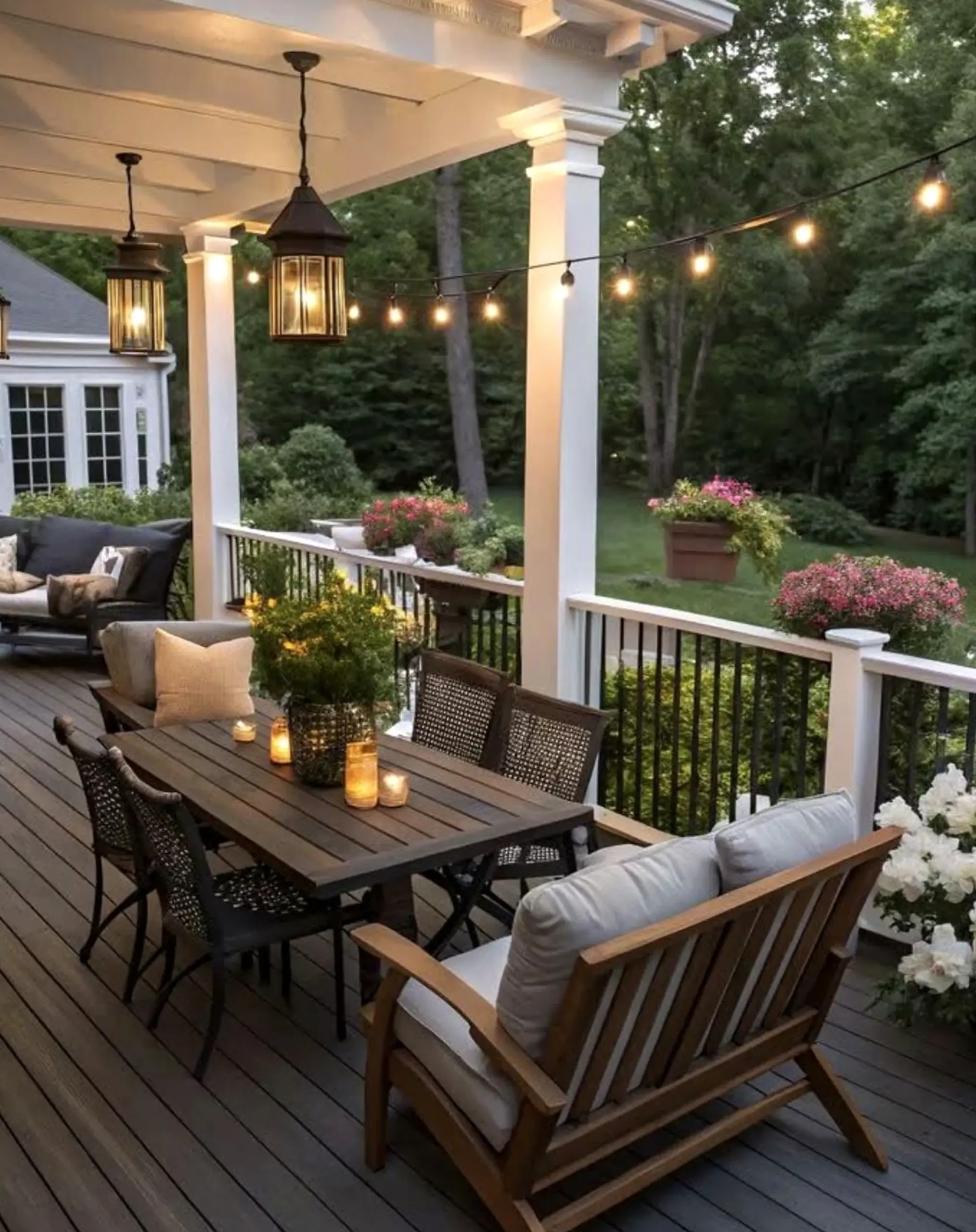 Crisp greenhouse corner frames the arrangement with comfort, making the scene feel fresh and intentional.