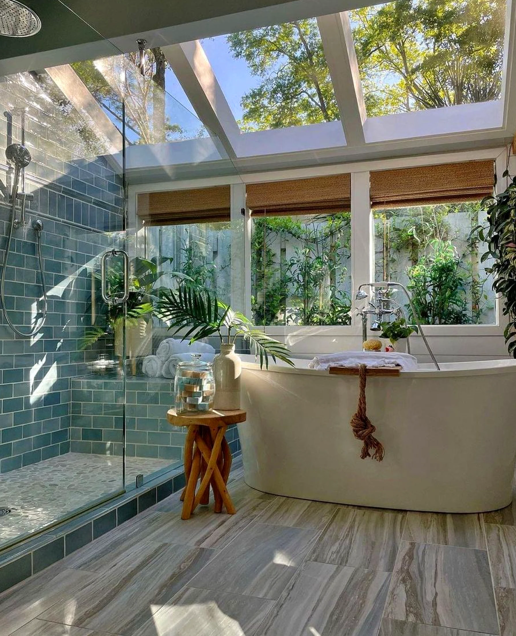 Refined sunlit room frames the corner with ease, making the scene feel quietly finished.