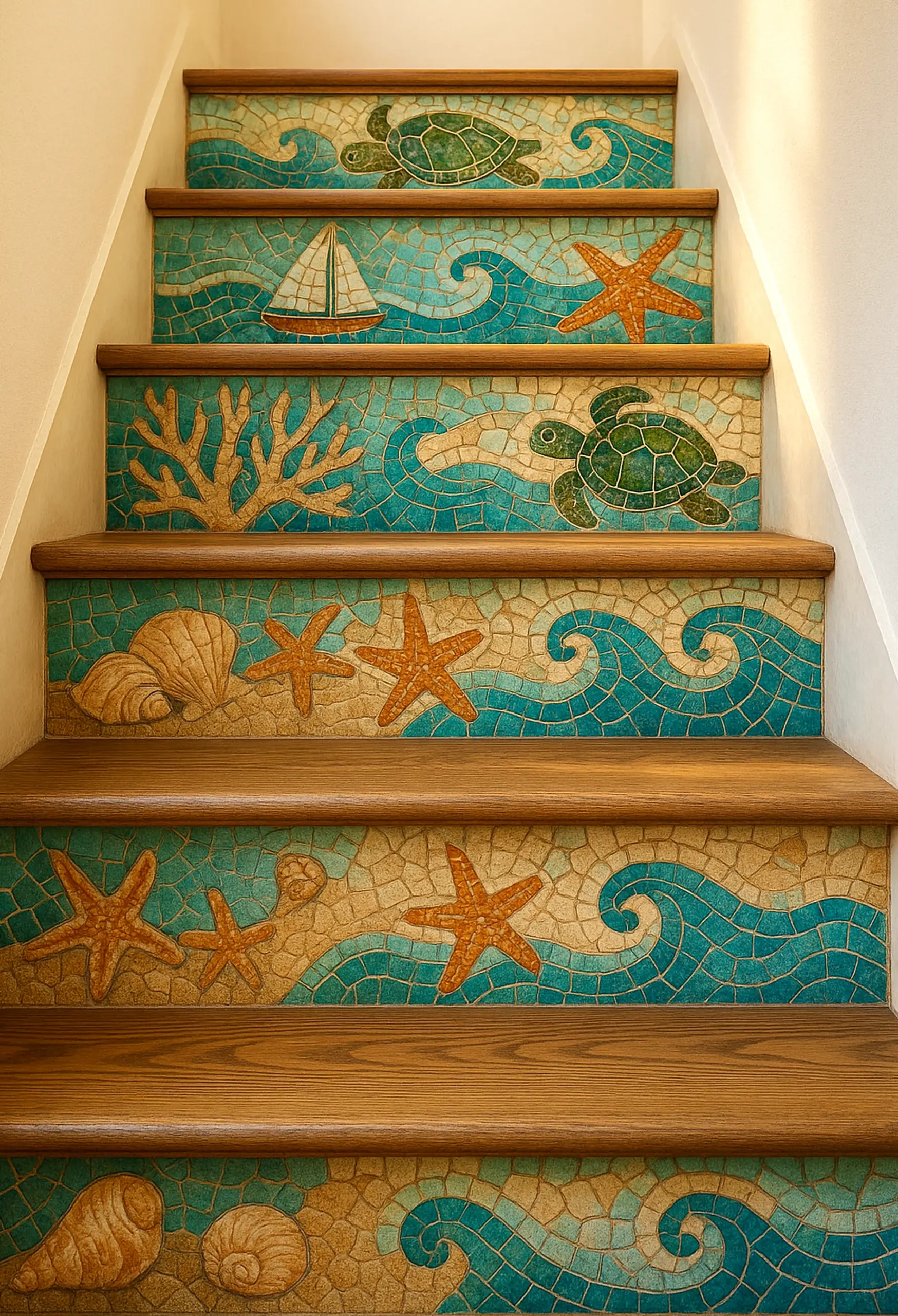 Natural colorful passage supports the view through ease, leaving the space feeling ready for quiet use.