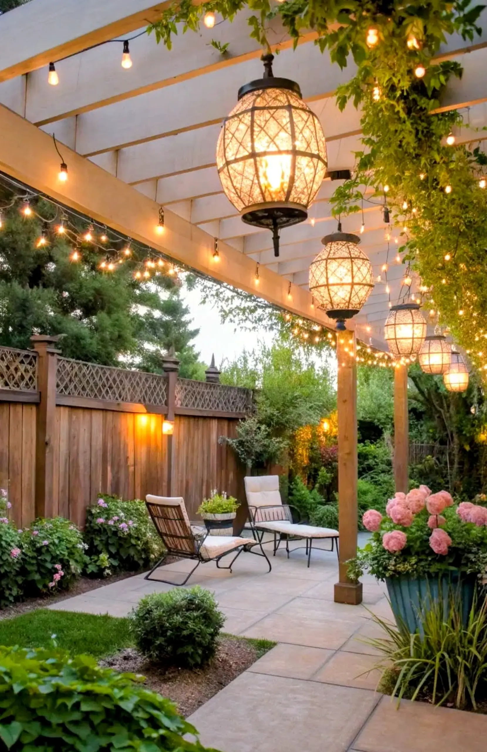 Fresh poolside setting brings a useful note of texture, making the view feel simple yet expressive.