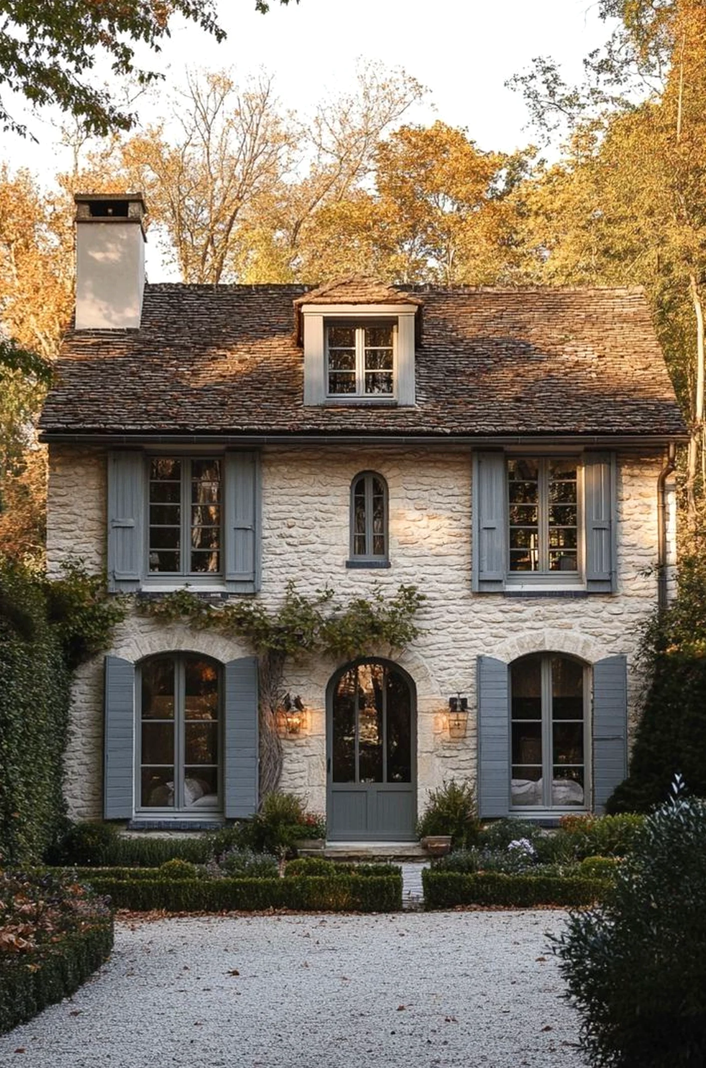 Textured stone terrace adds freshness across the design, giving the decor a finish that feels fresh and intentional.