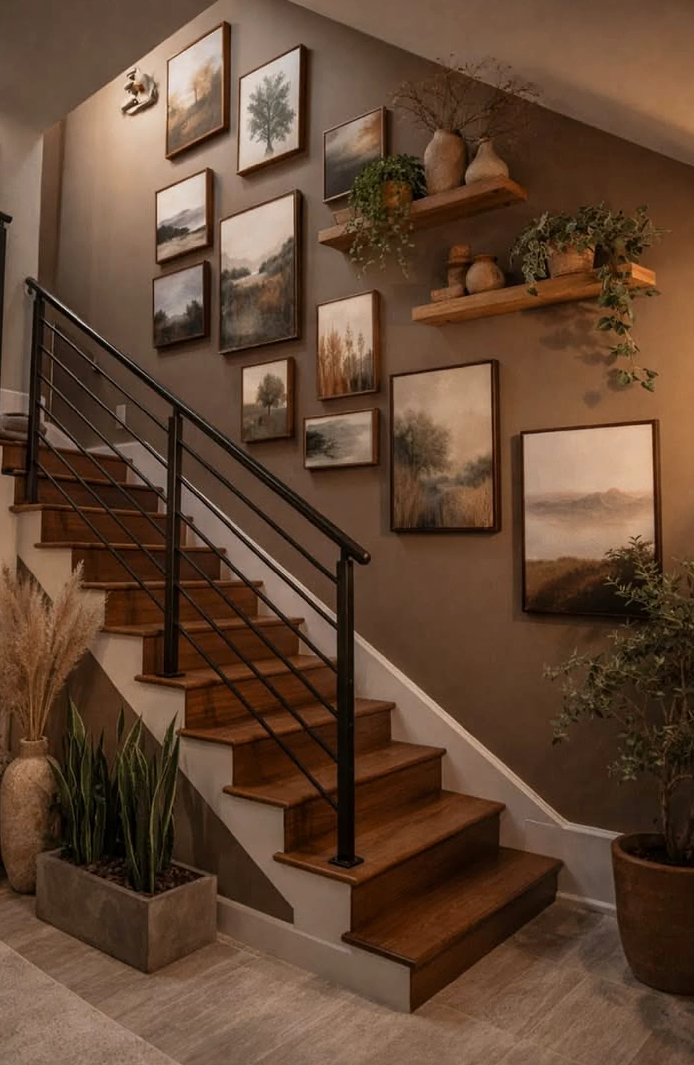 Compact sink area draws attention to detail while the backdrop stays comfortable in daily use.