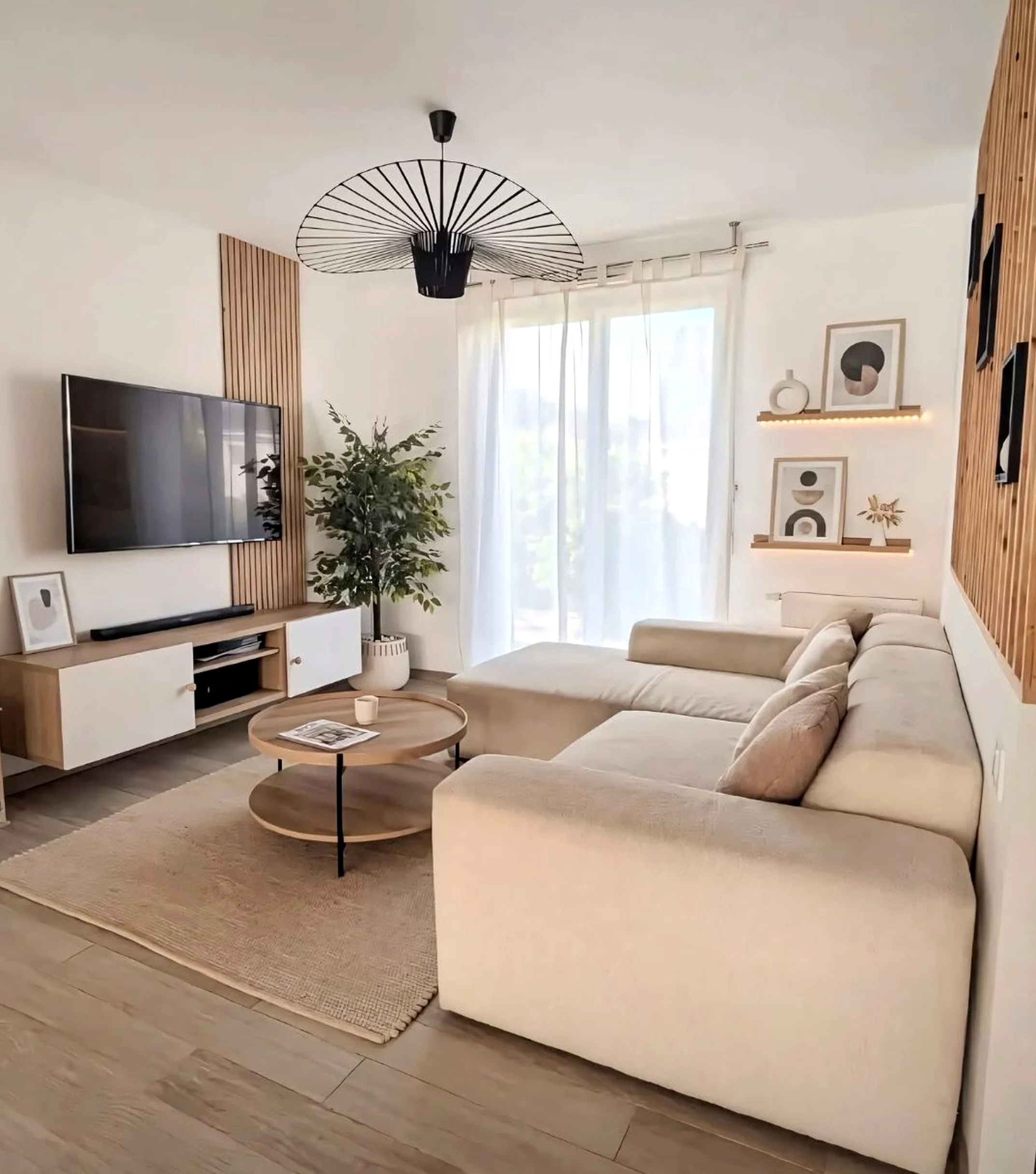 Cozy breakfast table supports the room through rhythm, leaving the space feeling settled and welcoming.