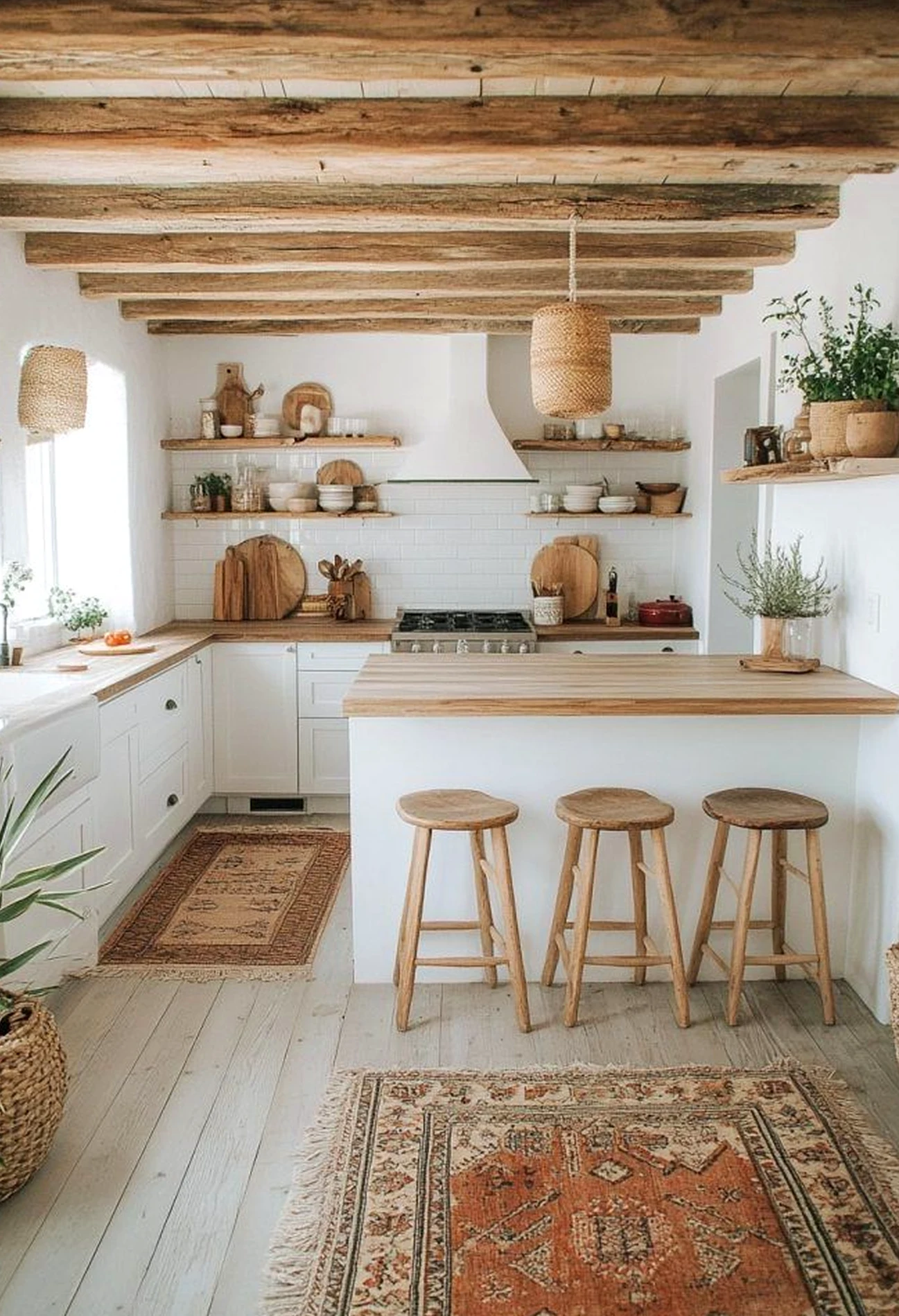 Compact arched doorway draws attention to charm while the corner stays pleasantly composed.