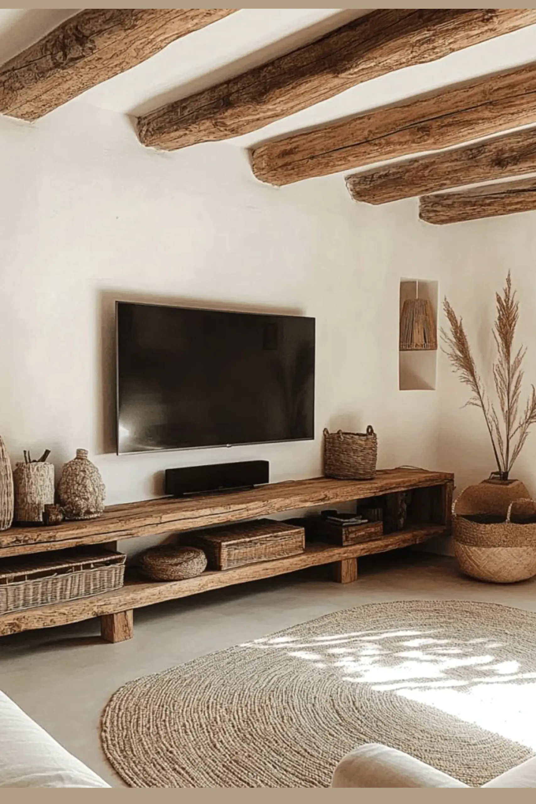 Quiet floor pattern gives the garden edge more freshness, so the whole view feels personal and relaxed.